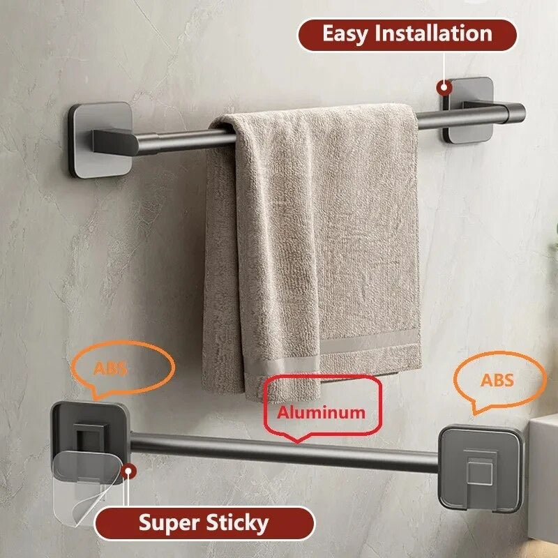 Towel Bar Aluminium for Kitchen | Bathroom | Laudry room